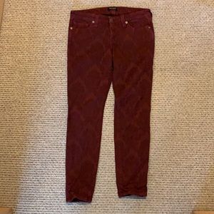 Big Star maroon jeans, size 31